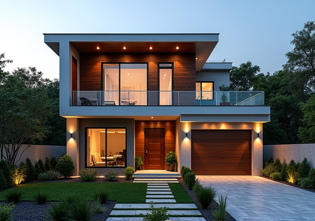 Modern residential architecture design by Thousand Bricks