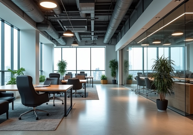 Modern office interior design